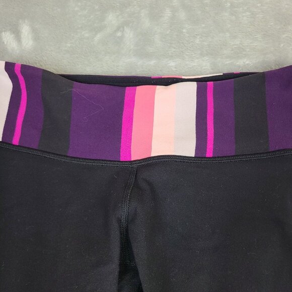 Lululemon Groove Crop Capri Pants Reversible Black Women’s 6 - Picture 2 of 8